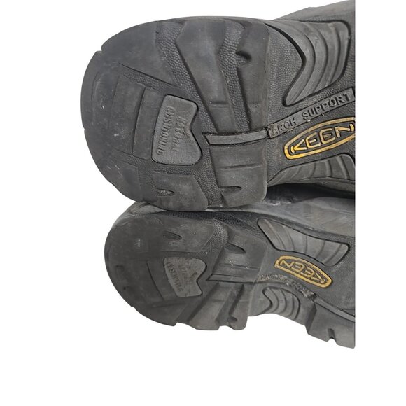 Keen Utility Men\'s Pittsburgh Energy Waterproof Work Hiker Black Size 10.5D